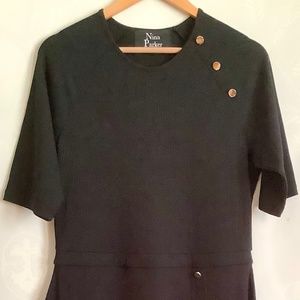 👗NINA PARKER Elegant Short Sleeve Bodycon Maxi Dress PLUS Size 1X NwoT